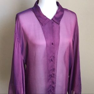 Dior Rare VINTAGE Miss Dior Long Blouse/Coverup